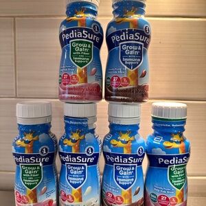 Empty Formula plastic containers 8 oz reborn Silicon baby lot of 6